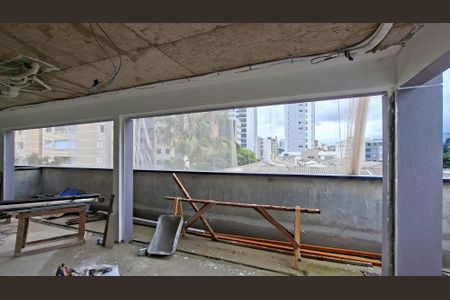 Varanda da Sala de apartamento à venda com 2 quartos, 111m² em Carmo, Belo Horizonte
