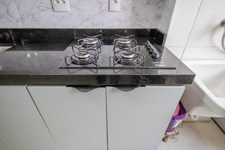 Apartamento à venda com 55m², 2 quartos e 1 vagaCozinha e Área de Serviço