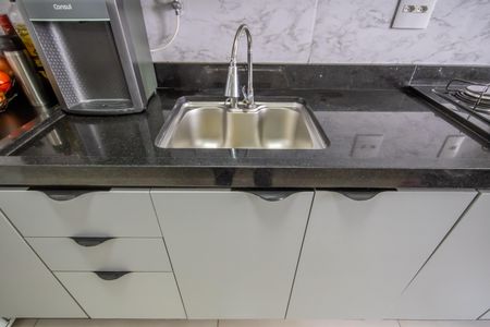 Apartamento à venda com 55m², 2 quartos e 1 vagaCozinha e Área de Serviço