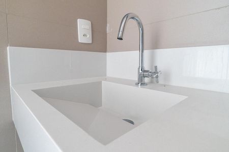 Studio à venda com 26m², 1 quarto e 1 vagaBanheiro Detalhe