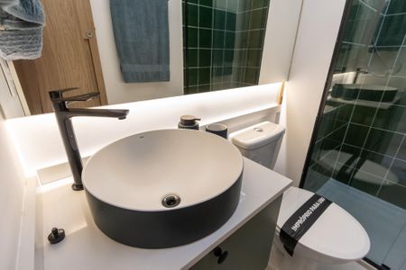 Apartamento à venda com 40m², 2 quartos e sem vaga Apartamento à venda com 40m², 2 quartos e sem vagaBanheiro