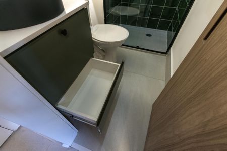 Apartamento à venda com 40m², 2 quartos e sem vaga Apartamento à venda com 40m², 2 quartos e sem vagaBanheiro