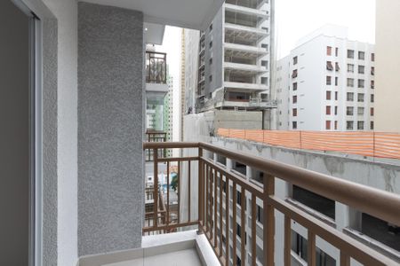 Apartamento à venda com 27m², 1 quarto e sem vagaSacada/Sala