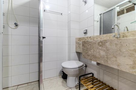 Studio para alugar com 30m², 1 quarto e sem vaga Studio para alugar com 30m², 1 quarto e sem vagaBanheiro