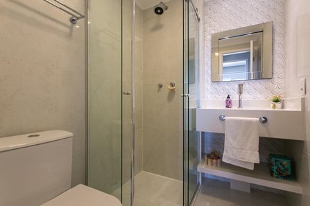 Apartamento à venda com 82m², 2 quartos e 2 vagasBanheiro Social