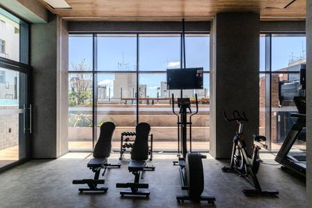 Studio para alugar com 24m², 1 quarto e sem vagaAcademia