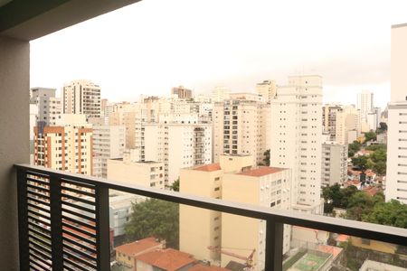 Studio à venda com 27m², 1 quarto e sem vagaVaranda