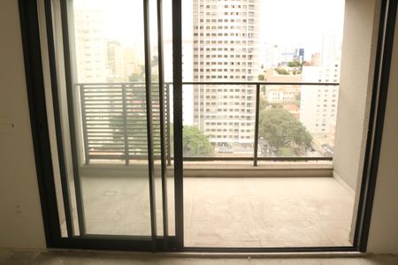 Studio à venda com 27m², 1 quarto e sem vagaVaranda