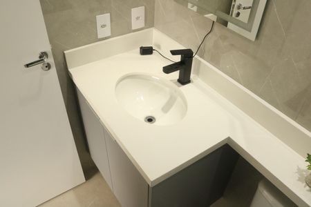 Apartamento para alugar com 24m², 1 quarto e sem vagaBanheiro da Suíte