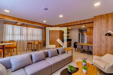 Apartamento à venda com 29m², 1 quarto e sem vaga Apartamento à venda com 29m², 1 quarto e sem vagaÁrea comum - Salão de festas