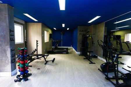 Apartamento à venda com 52m², 2 quartos e 1 vaga Apartamento à venda com 52m², 2 quartos e 1 vagaÁrea comum - Academia