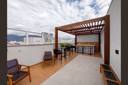 Studio à venda com 32m², 1 quarto e sem vagaTerraço