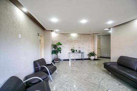 Apartamento à venda com 72m², 3 quartos e 2 vagasHall social