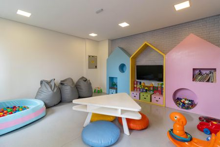 Apartamento para alugar com 35m², 2 quartos e sem vaga Apartamento para alugar com 35m², 2 quartos e sem vagaÁrea comum - Brinquedoteca