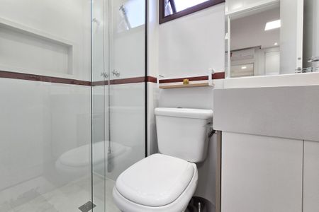 Apartamento à venda com 106m², 3 quartos e 2 vagasBanheiro da Suíte 1