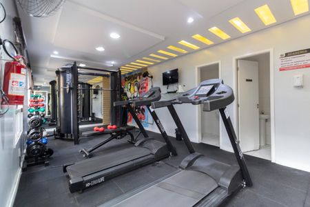 Apartamento à venda com 45m², 2 quartos e 1 vaga Apartamento à venda com 45m², 2 quartos e 1 vagaÁrea Comum - Academia