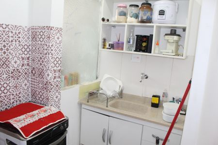 Studio para alugar com 34m², 1 quarto e sem vagaCozinha 