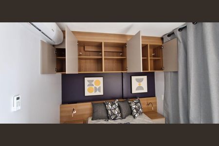 Studio para alugar com 27m², 1 quarto e sem vaga Studio para alugar com 27m², 1 quarto e sem vagaQuarto