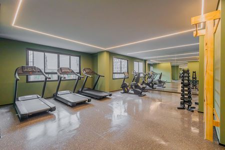 Apartamento para alugar com 25m², 1 quarto e sem vagaAcademia