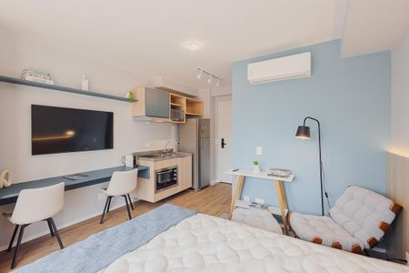 Apartamento para alugar com 25m², 1 quarto e sem vagaSala/Quarto