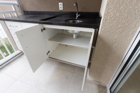 Apartamento à venda com 61m², 1 quarto e 1 vagaVaranda Sala