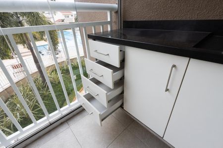 Apartamento à venda com 61m², 1 quarto e 1 vagaVaranda Sala