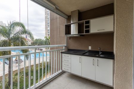 Apartamento à venda com 61m², 1 quarto e 1 vagaVaranda Sala
