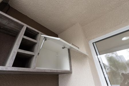 Apartamento à venda com 61m², 1 quarto e 1 vagaVaranda Sala