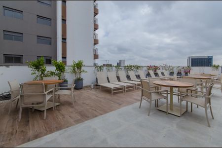 Studio para alugar com 38m², 1 quarto e sem vaga Studio para alugar com 38m², 1 quarto e sem vagaÁrea comum - Rooftop