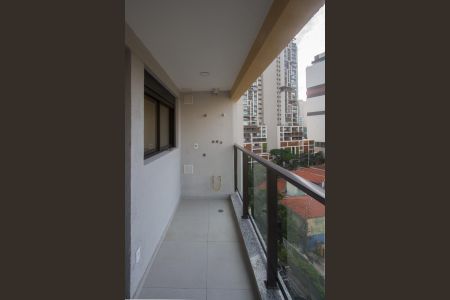 Studio à venda com 27m², 1 quarto e sem vagaSacada/Sala