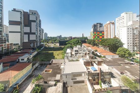Studio à venda com 27m², 1 quarto e sem vagaVista da Varanda do Studio