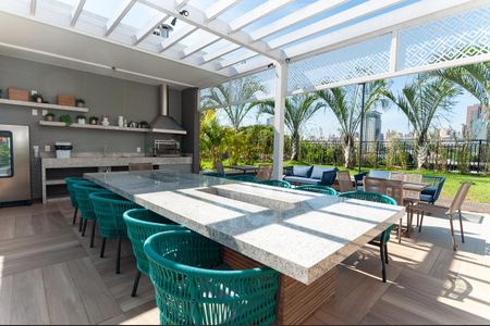 Apartamento à venda com 118m², 3 quartos e 3 vagasÁrea comum - Churrasqueira