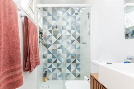 Apartamento à venda com 86m², 3 quartos e 1 vaga Apartamento à venda com 86m², 3 quartos e 1 vagaBanheiro da Suíte