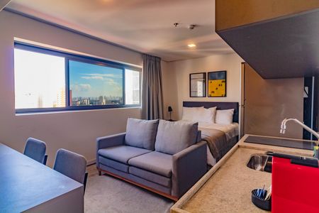 Studio para alugar com 27m², 1 quarto e sem vaga Studio para alugar com 27m², 1 quarto e sem vagaStudio