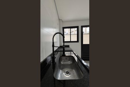Sala - Cozinha de apartamento para alugar com 2 quartos, 59m² em Vila Guiomar, Santo André