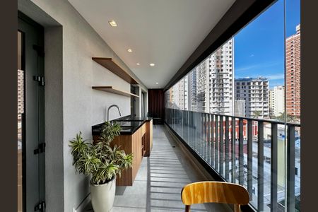Apartamento à venda com 53m², 1 quarto e sem vaga Apartamento à venda com 53m², 1 quarto e sem vagaVaranda