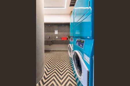 Studio à venda com 25m², 1 quarto e sem vagaLavanderia