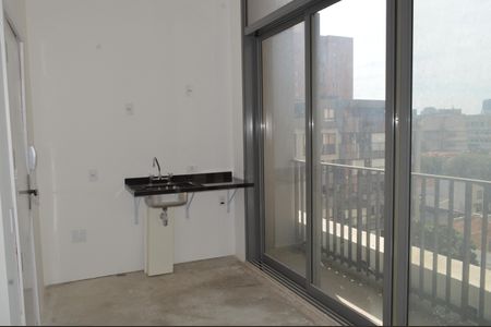 Studio à venda com 25m², 1 quarto e sem vagaCozinha
