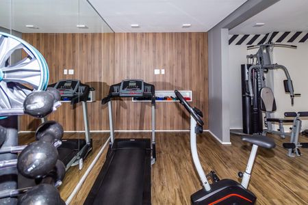 Apartamento para alugar com 29m², 1 quarto e sem vaga Apartamento para alugar com 29m², 1 quarto e sem vagaÁrea comum - Academia