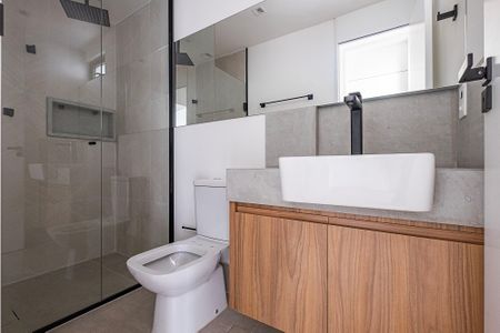 Apartamento para alugar com 46m², 1 quarto e 1 vaga Apartamento para alugar com 46m², 1 quarto e 1 vagaBanheiro