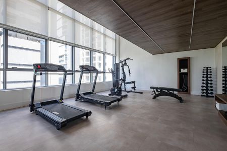 Apartamento para alugar com 46m², 1 quarto e 1 vaga Apartamento para alugar com 46m², 1 quarto e 1 vagaAcademia