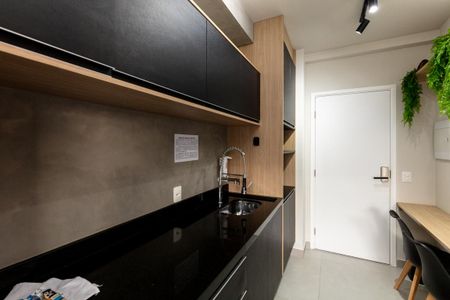 Studio à venda com 25m², 1 quarto e sem vagaCozinha