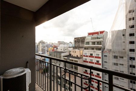 Studio à venda com 25m², 1 quarto e sem vagaVaranda