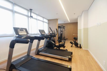 Studio à venda com 26m², 1 quarto e sem vagaCondomínio - Academia