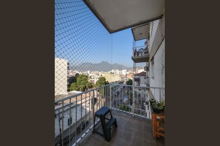 Varanda da Sala de apartamento à venda com 1 quarto, 62m² em Vila Isabel, Rio de Janeiro