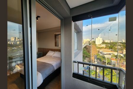 Studio à venda com 29m², 1 quarto e sem vagaVaranda