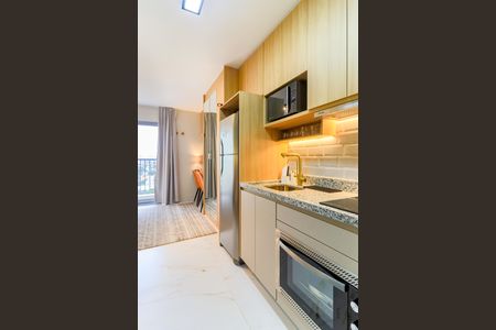 Studio para alugar com 26m², 1 quarto e sem vagaCozinha