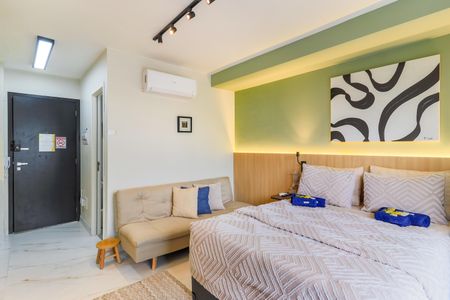 Studio para alugar com 26m², 1 quarto e sem vagaSala/Quarto