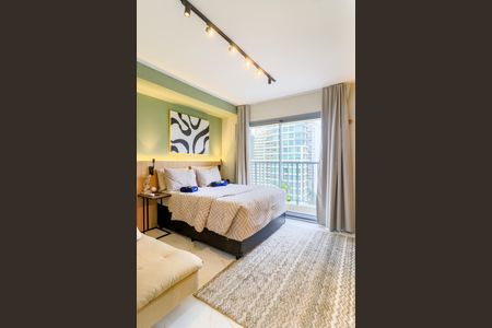 Studio para alugar com 26m², 1 quarto e sem vagaSala/Quarto