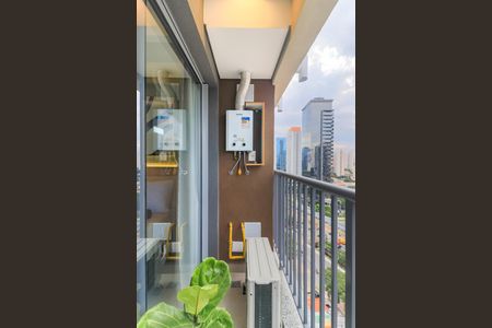 Studio para alugar com 26m², 1 quarto e sem vagaVaranda